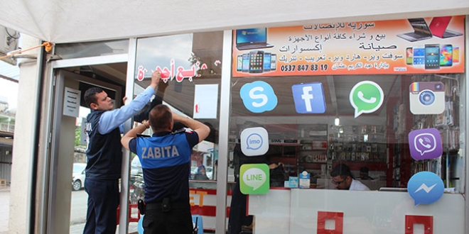 Hatay'da Arapça tabelalar kaldırılıyor