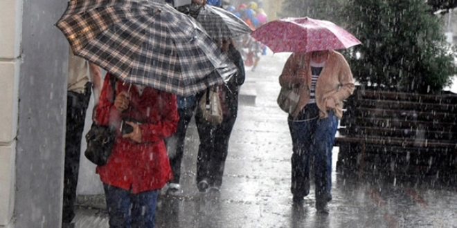 Meteorolojiden 5 il için sağanak uyarısı