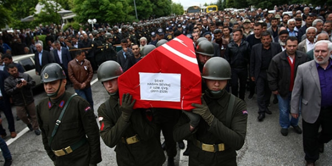 Şehit Uzman Çavuş son yolculuğuna uğurlandı