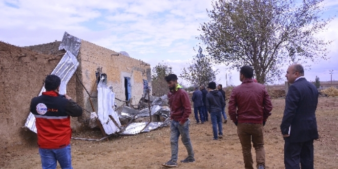 Şanlıurfa'da fırtına ve sağanak etkili oldu