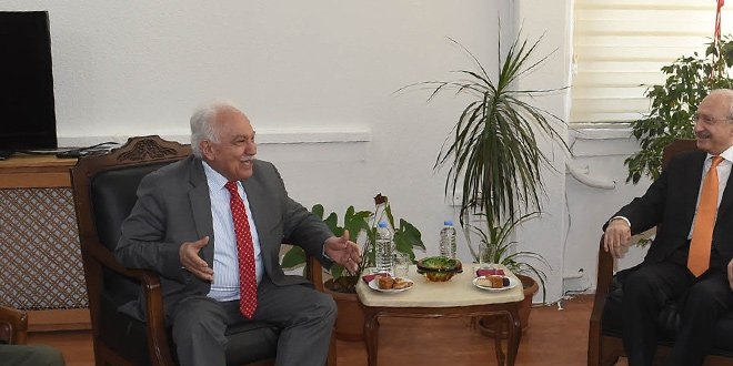 Kılıçdaroğlu Vatan Partisi'ni ziyaret etti