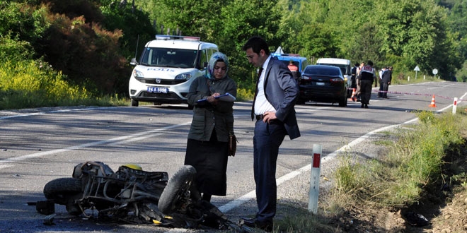 Kaymakamın makam şoförü kaza yaptı: 1 ölü