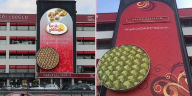 Kayyum o baklavacının tabelasını indirdi