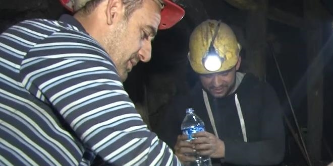 Maden ocağında ilk sahur