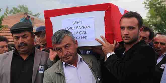 Şehit Uzman Çavuş Bayram, Çankırı'da toprağa verildi