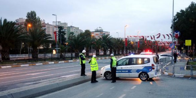 stanbul'da bugn bu yollar trafie kapal