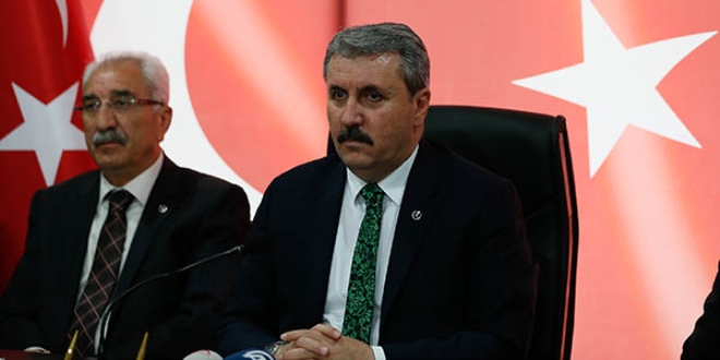 BBP: İl sayısının 101'e çıkarılmasını arzu ediyoruz