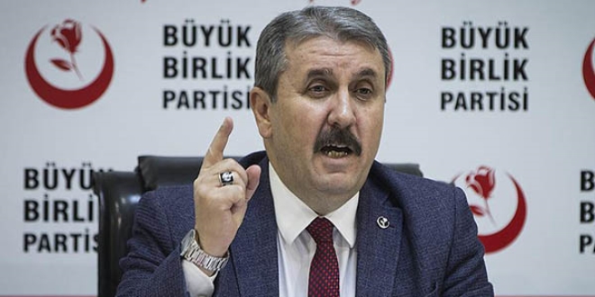 BBP: ABD terör örgütlerine destek vermeye devam ediyor