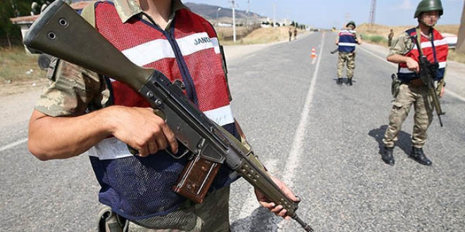 Suriye sınırında bir terörist yakalandı