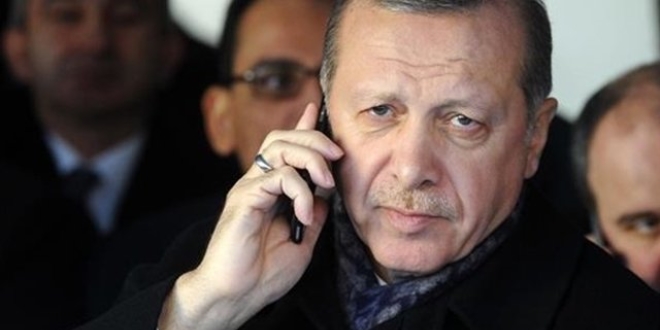 Erdoğan, askeri helikopterin düşmesiyle ilgili bilgi aldı