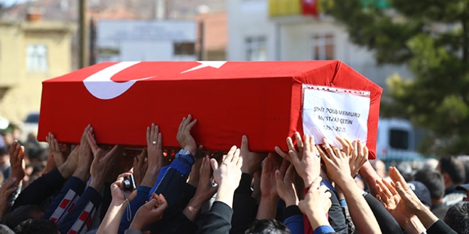 Başçavuş Erdoğan, Kayseri'de son yolculuğuna uğurlandı