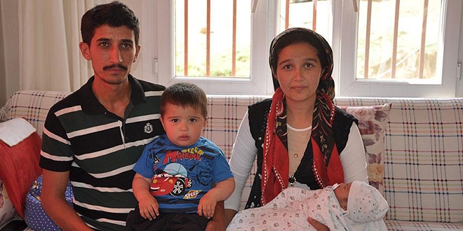 Şehit 'Aydoğan Aydın'ın adını oğluna verdi