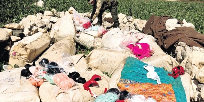 PKK iç çamaşır işine de girmiş