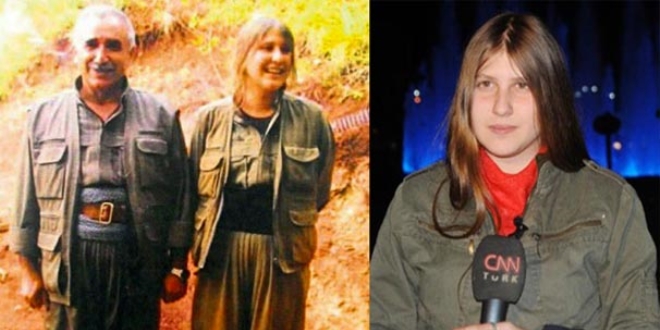 Rakka'da öldü denmişti! Kırmızı fularlı PKK'lı kız gerçeği!