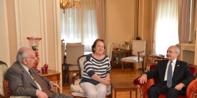 Kılıçdaroğlu, Cindoruk'u ziyaret etti