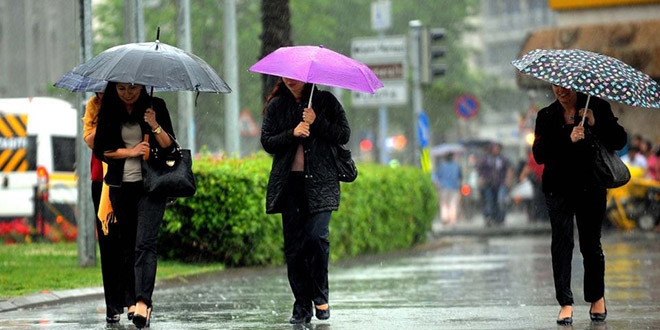 Meteoroloji'den Batı Akdeniz için sağanak uyarısı