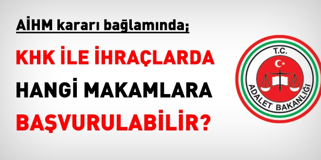 AİHM'e gitmeden önce hangi makamlara başvurulmalı?