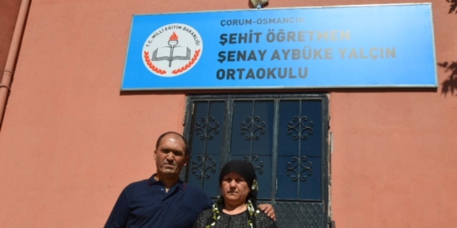 Şehit öğretmenin adı memleketindeki okulda yaşatılacak