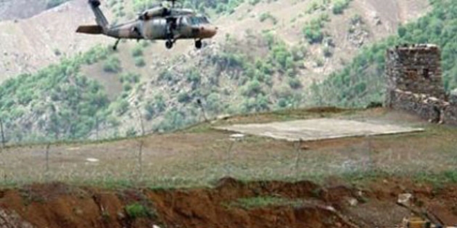 Tunceli'de jandarma karakoluna taciz ateşi