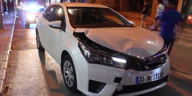 CHP Kırıkhan İlçe Başkanı Savaşır kaza yaptı