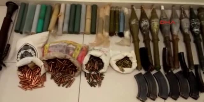 Van'da çok sayıda mühimmat ele geçirildi