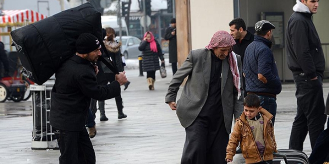 Suriyeliler stanbul'u mesken tuttu