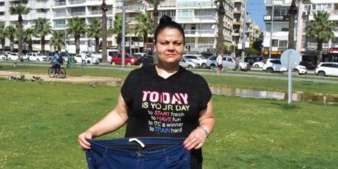 Ameliyat sonrası 6 ayda 33 kilo zayıfladı