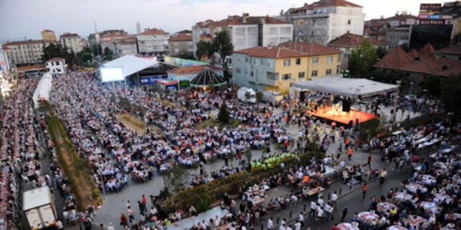 İBB'den 15 bin kişilik iftar
