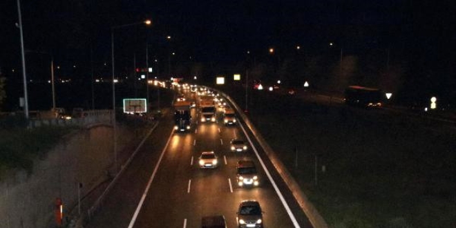 Bolu Dağı'nda Bayram Yoğunluğu