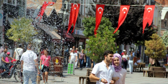 Edirne hafta banda scaklkta Antalya'y geecek