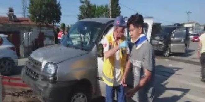 Samsun'da zincirleme kaza: 10 yaral