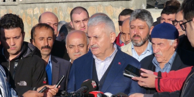 Başbakan Yıldırım Erzincan'da