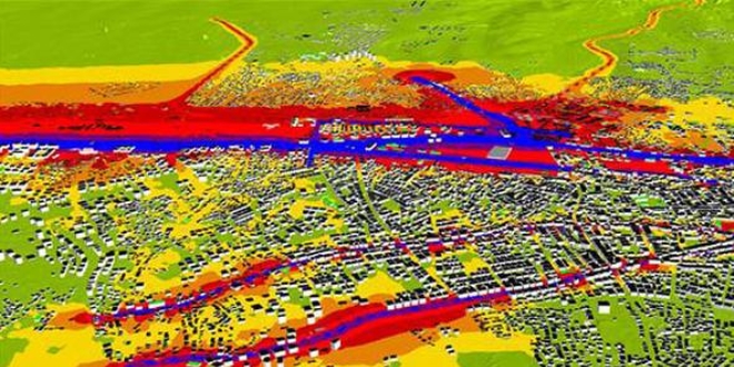17 ilin gürültü haritası çıkarıldı