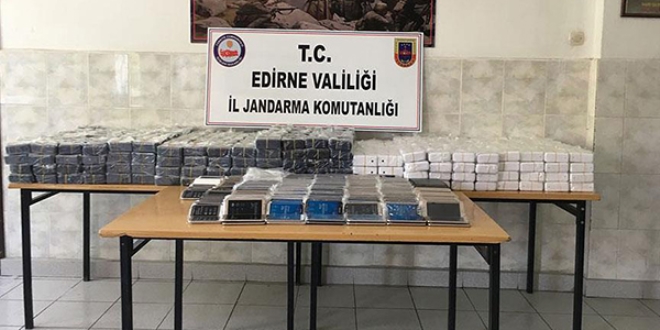 Jandarmadan kaçak cep telefonu operasyonu