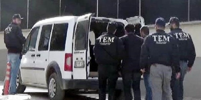 Gaziantep'te bombalı saldırı hazırlığındaki 8 kişi yakalandı