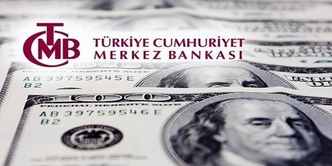Merkez Bankası'nın toplam rezervleri azaldı