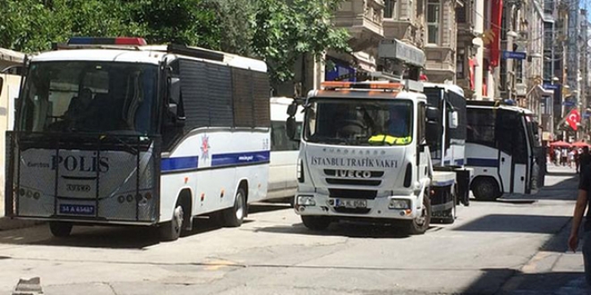 Taksim'de LGBT önlemleri alındı