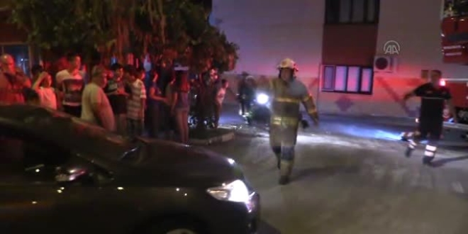 Manisa'da huzurevinde çıkan yangın hasara yol açtı.