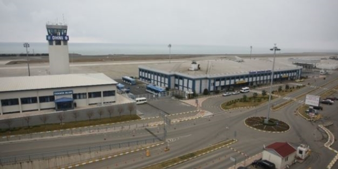 Denizdeki havalimann 1,5 milyon yolcu kulland