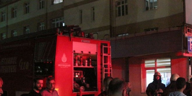 Bayrampaşa Devlet Hastanesi'nde yangın paniği