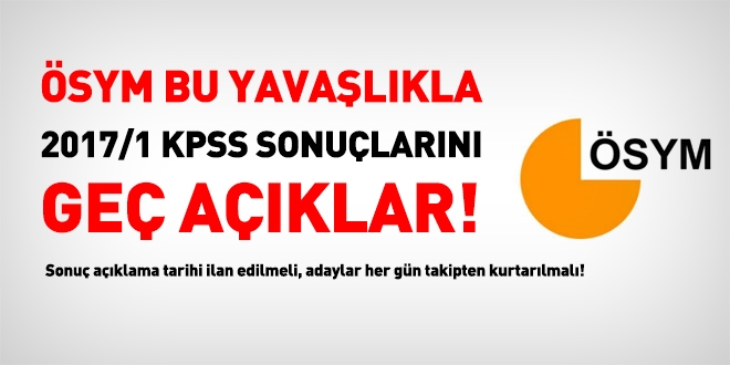 2017/1 KPSS tercih sonuçları ne zaman açıklanır?