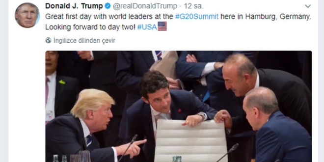 Erdoğan ve Trump, G20 zirvesinde görüştü