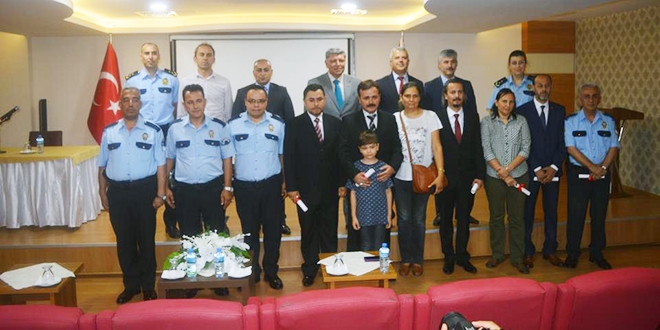Aydın'da başarılı polisler ödüllendirildi