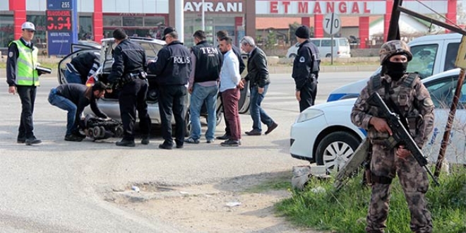 Darbettikleri çiftin aracını yakmaya çalıştıkları iddiası