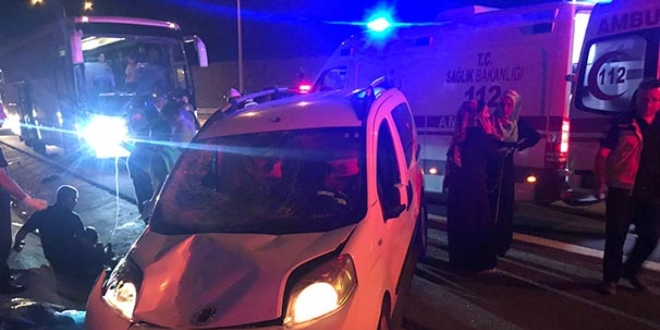 Kamyonet öğrencilerin arasına daldı, 2 ölü, 18 yaralı