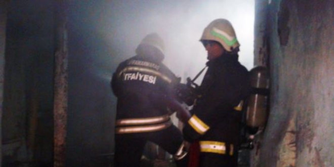 Kahramanmaraş'ta itfaiye erinin darp edildiği iddiası
