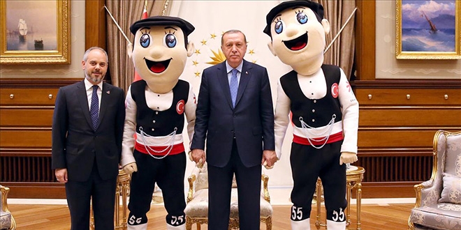 Cumhurbaşkanı Erdoğan, 'Çakır'ı kabul etti