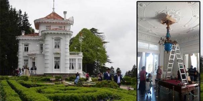 Köşk'teki tarihi avizenin tamiriyle ilgili soruşturma