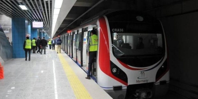 15-17 Temmuz'da Marmaray ücretsiz olacak