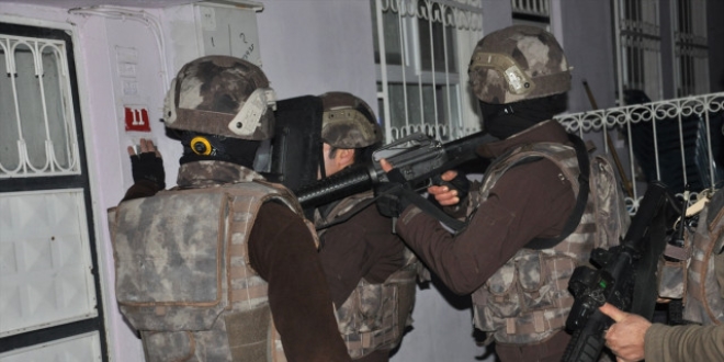 Gazinantep'te eylem hazırlığındaki 18 kişi gözaltına alındı